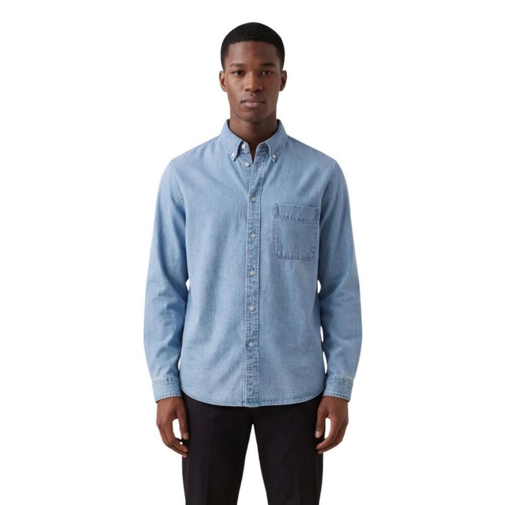 Only & Sons Light Blue Denim Men's Shirt
